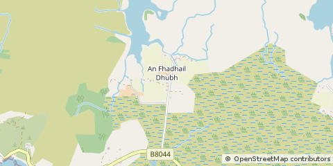 Map of Acharacle, Argyll