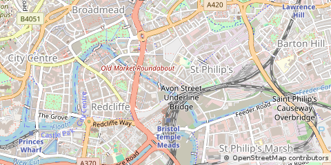 Map of Bristol