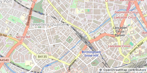 Map of Birmingham