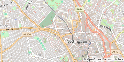 Map of Nottingham