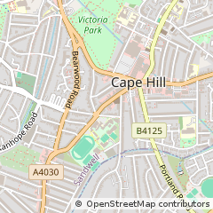 Map of Birmingham, West Midlands