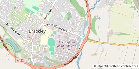 Map of Brackley
