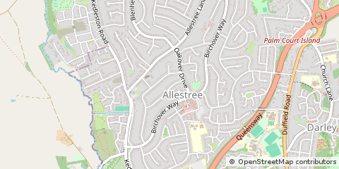 Map of Derby, Derbyshire