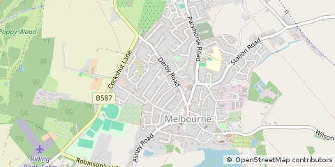 Map of Derby, Derbyshire