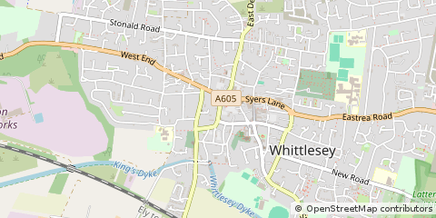 Map of Peterborough