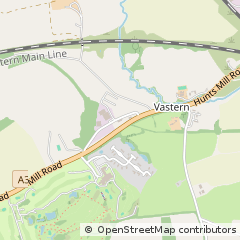 Map of Swindon, Wiltshire