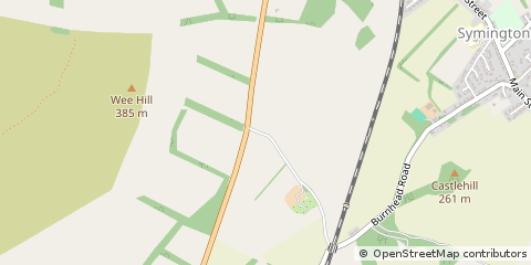 Map of Biggar