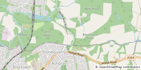 Map of East Grinstead