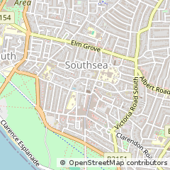 Map of Southsea