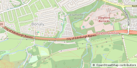 Map of Edinburgh