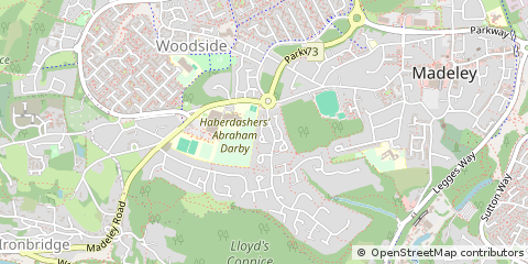 Map of Telford