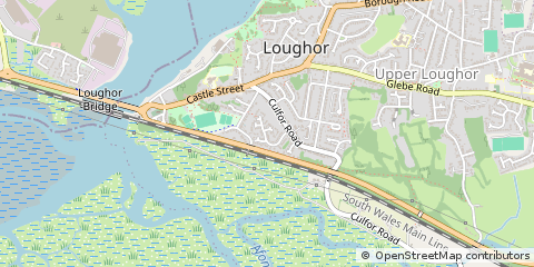 Map of Swansea