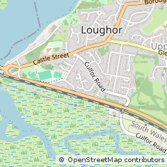 Map of Swansea