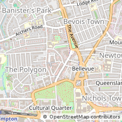 Map of Southampton