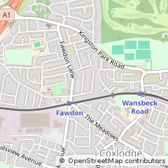 Map of Newcastle Upon Tyne, Tyne and Wear