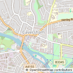 Map of Reading, Berkshire