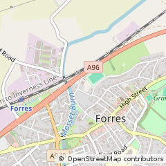 Map of Forres