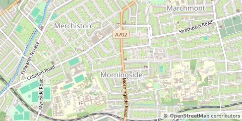 Map of Edinburgh
