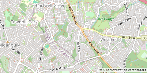 Map of Southampton