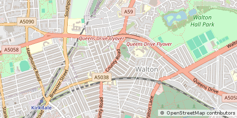 Map of Liverpool