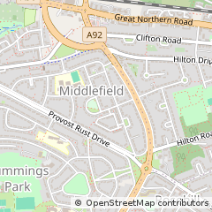 Map of Aberdeen