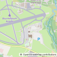 Map of Christchurch, Dorset