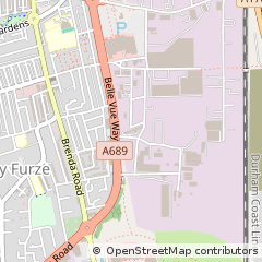 Map of Hartlepool