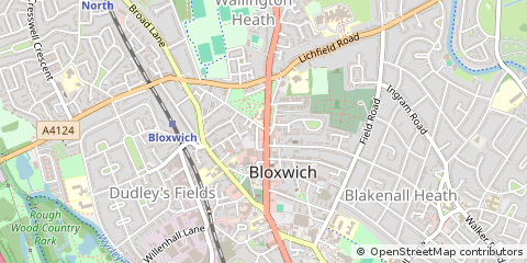 Map of Walsall