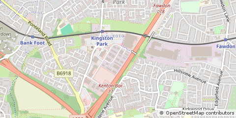 Map of Newcastle Upon Tyne, Tyne & Wear