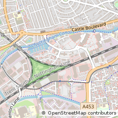 Map of Nottingham
