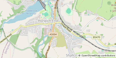 Map of High Peak