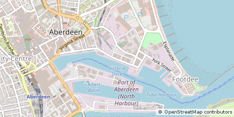 Map of Aberdeen