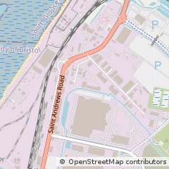 Map of Bristol, Avon
