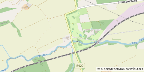 Map of Kirkcaldy