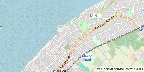 Map of Wirral