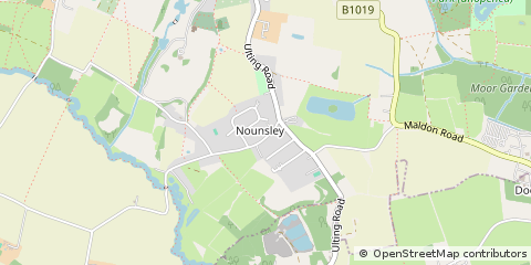 Map of Chelmsford