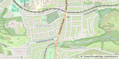 Map of Edinburgh