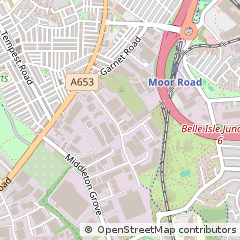 Map of Leeds