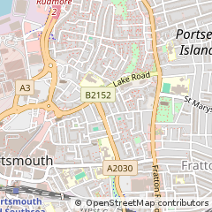 Map of Portsmouth