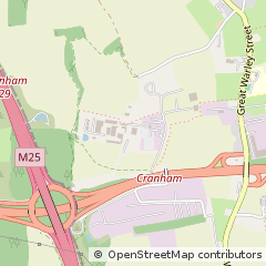 Map of Brentwood, Essex