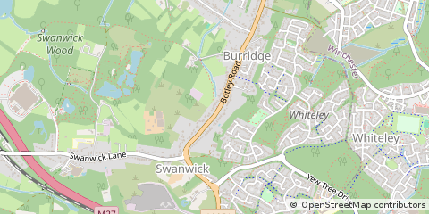 Map of Southampton, Hampshire
