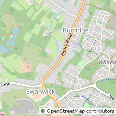 Map of Southampton, Hampshire