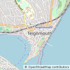 Map of Teignmouth