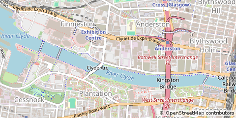 Map of Glasgow