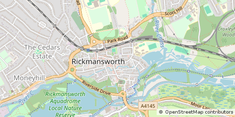 Map of Rickmansworth