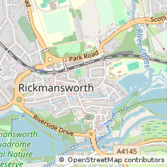 Map of Rickmansworth