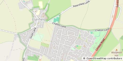Map of Waterlooville
