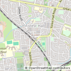 Map of Newcastle Upon Tyne