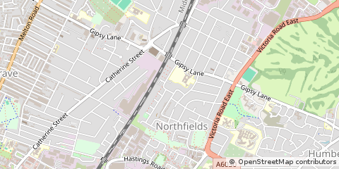Map of Leicester