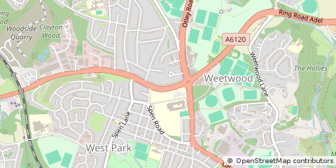 Map of Leeds